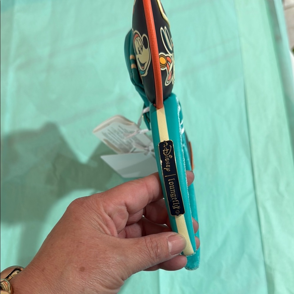 Disney Marathon Weekend Kids Headband - Teal and Orange - Picture 2 of 3